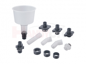 Coolant Refilling Funnel Set with Extension Pipes