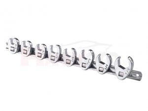 8PCS SAE Flare Nut Crowfoot Wrench Set 