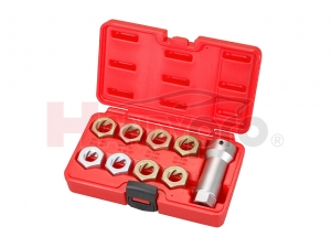 9PCS Twist Axle Spindle Rethreading Set