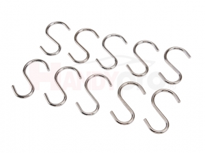 10PCS 5mm “S” Hooks