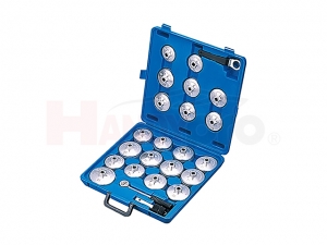 23PCS Aluminum Oil Filter Cap Wrench Set