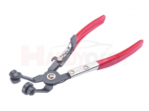 Angled Flat Band Hose Clamp Pliers