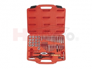 55PCS Tap and Die High Carbon Steel