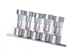 5PCS 1/2” DR. Oxygen Sensor Socket Set