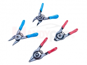 4 PC Mini Snap Ring Pliers Set