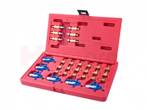 30PCS Common Rail Flow Meter Adapter Set