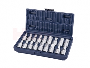 18PCS 3/8" Oil Drain Plug Key Set