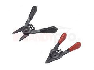 2PCS Straight Mini Snap Ring Pliers