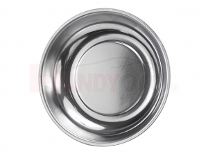 6" (150mm) Stainless Steel Round Magnetic Tray