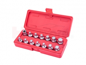 14 PCS Drain Plug Key Set