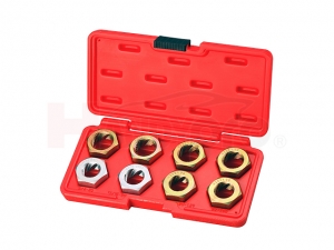 8PCS Twist Axle Spindle Rethreading Set