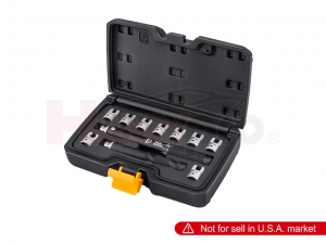 11pcs Adjustable Spoke Torque Wench Set