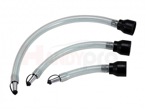 Extension Tube Set with Spout Cover for Fluid Drums