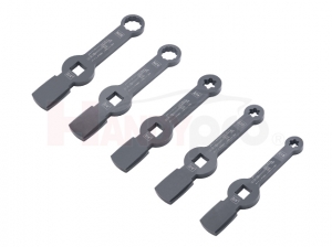 TORX BOX-END Slogging Wrench with 2 Striking Faces