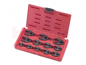 12PCS. Professional S.A.E. Crowfoot Wrench Set