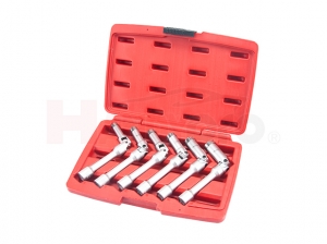 6PCS 3/8"DR. Jointed Glow Plug Socket Set